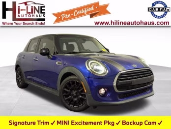 2019 Starlight Blue Metallic MINI Cooper Signature FWD Hatchback