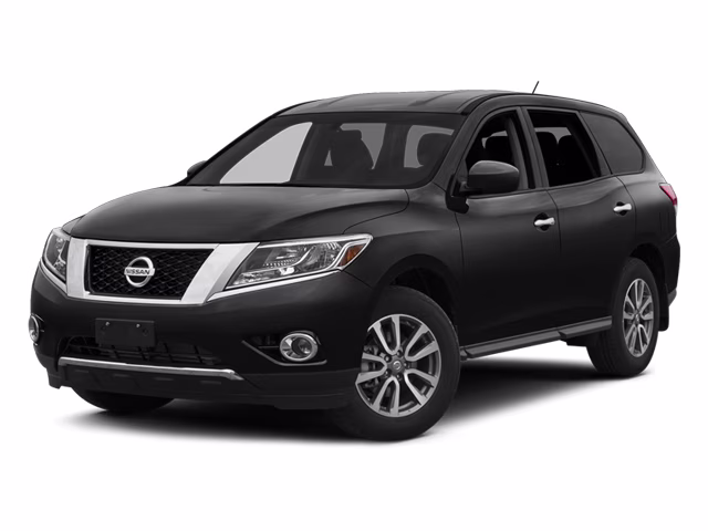 2014 Super Black Nissan Pathfinder Platinum 4X4 SUV