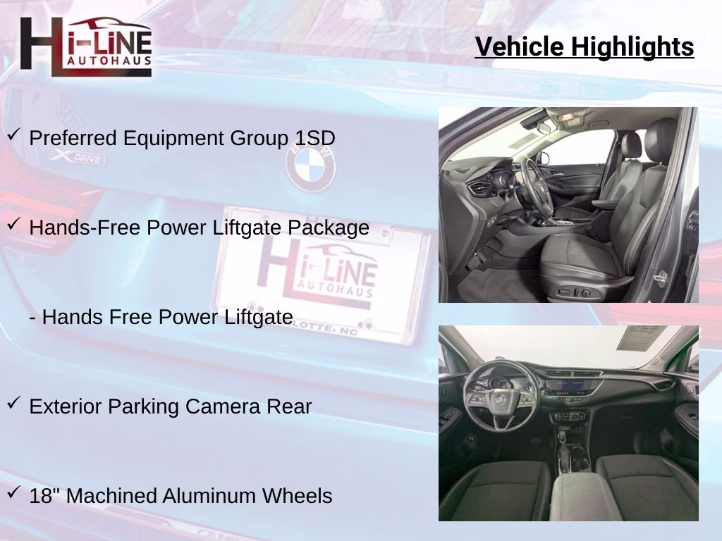 2020 Satin Steel Gray Metallic Buick Encore GX Select AWD SUV