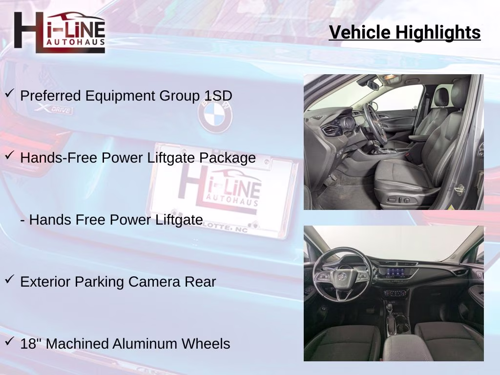 2020 Satin Steel Gray Metallic Buick Encore GX Select AWD SUV