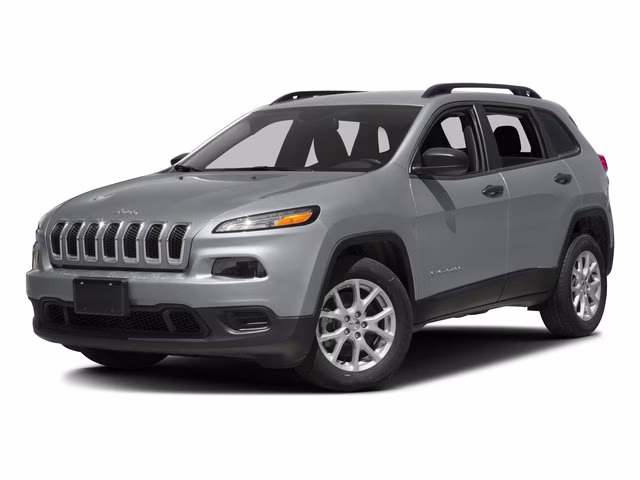 2016 Black Jeep Cherokee Sport 4X4 SUV