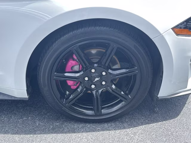 2019 White Ford Mustang EcoBoost Premium Convertible RWD Convertible