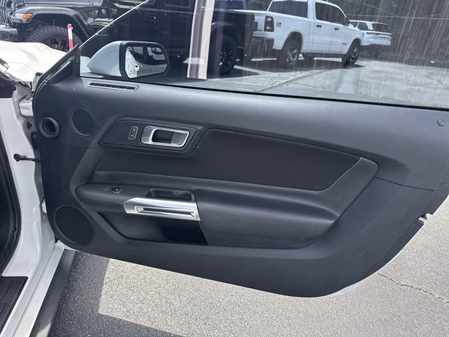 2019 White Ford Mustang EcoBoost Premium Convertible RWD Convertible