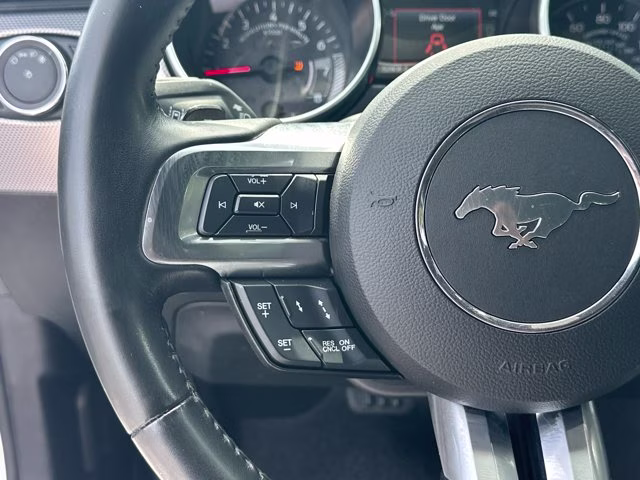 2019 White Ford Mustang EcoBoost Premium Convertible RWD Convertible