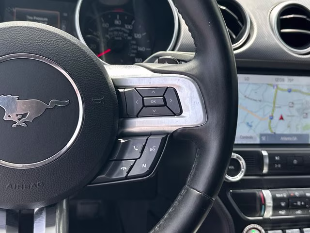 2019 White Ford Mustang EcoBoost Premium Convertible RWD Convertible