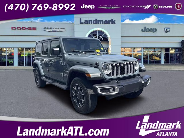 2024 Anvil Clear Coat Jeep Wrangler Sahara 4X4 Convertible