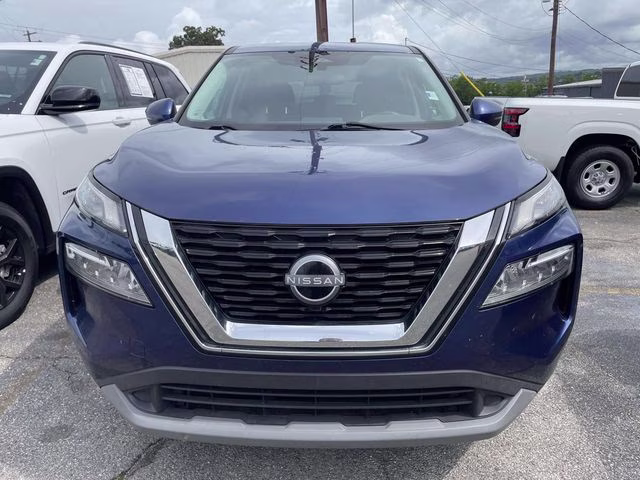 2022 Caspian Blue Metallic Nissan Rogue SV FWD SUV