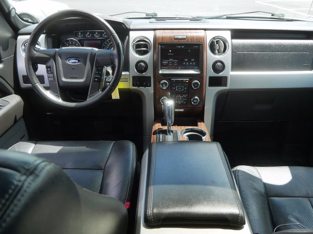 2013 Blue Ford F-150 Lariat w/ 502A Pckg 4X4 Truck