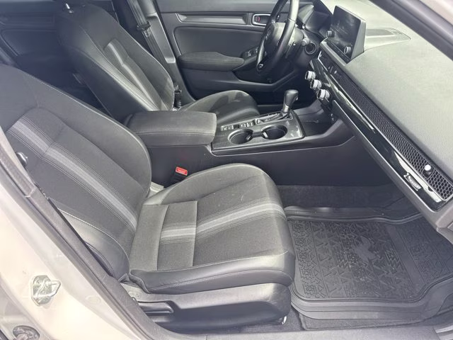 2022 White Honda Civic Sedan Sport FWD Sedan