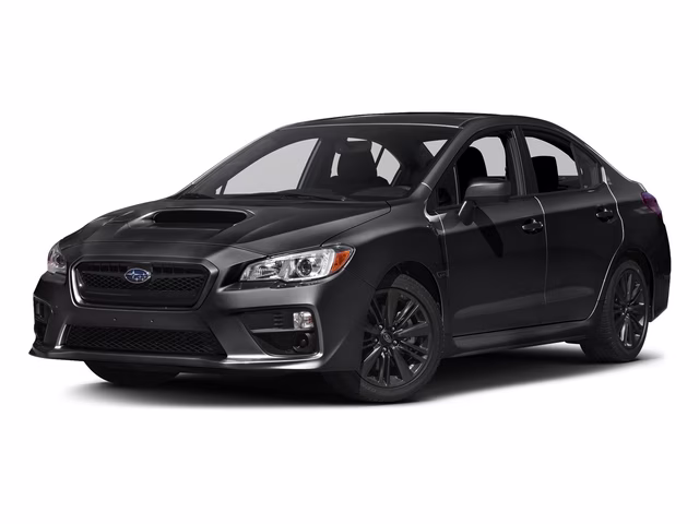2017 Crystal Black Silica Subaru WRX Base AWD Sedan