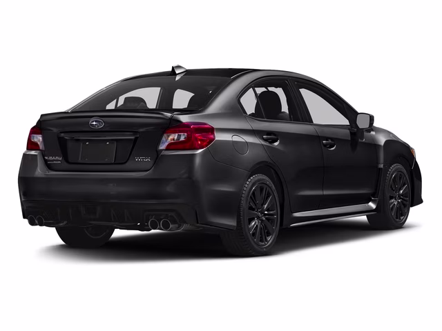 2017 Crystal Black Silica Subaru WRX Base AWD Sedan