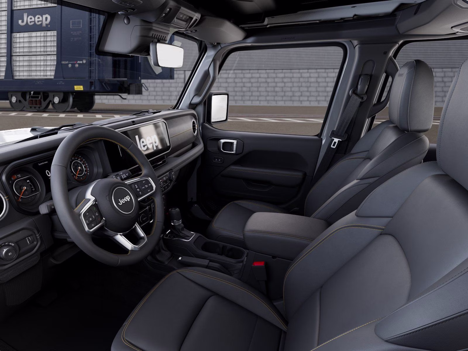 2026 Bright White Clearcoat Jeep Wrangler Sahara 4X4 SUV