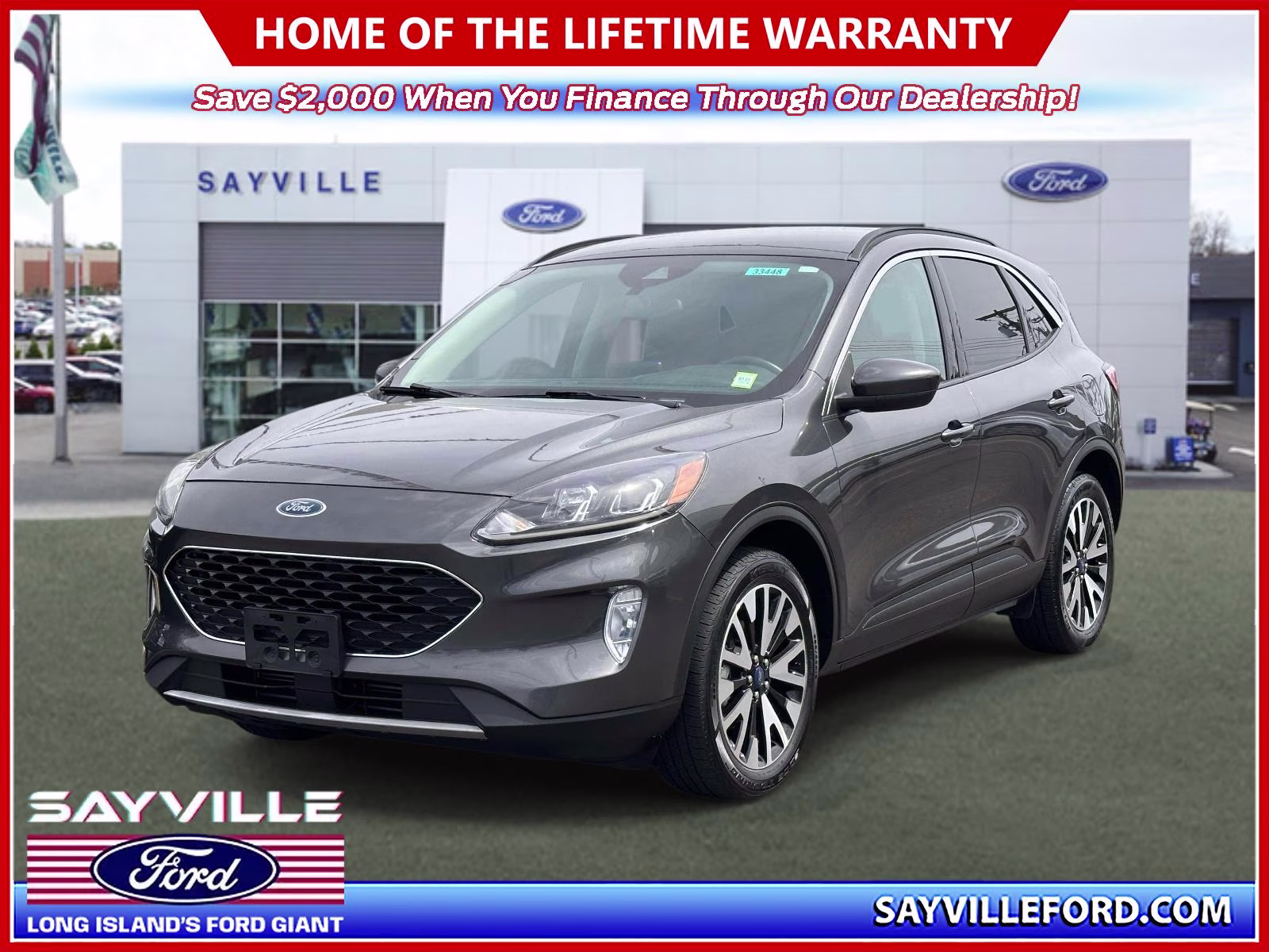 2020 Magnetic Metallic Ford Escape SEL AWD AWD SUV