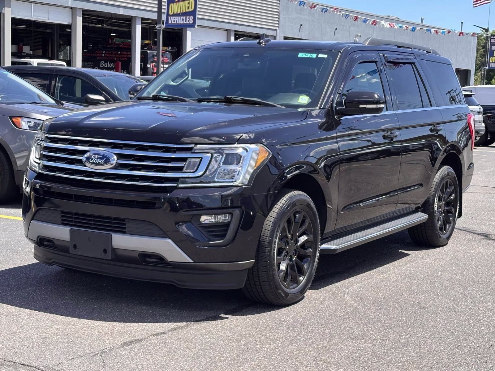 2019 Agate Black Metallic Ford Expedition XLT 4x4 4X4 SUV