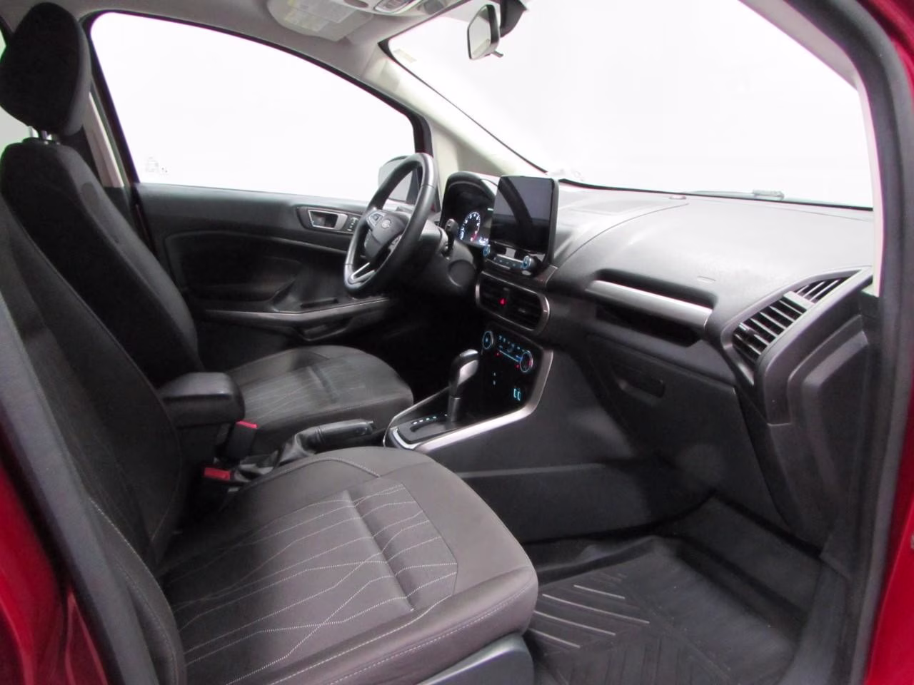 2020 Ruby Red Metallic Tinted Clearcoat Ford EcoSport SE FWD SUV