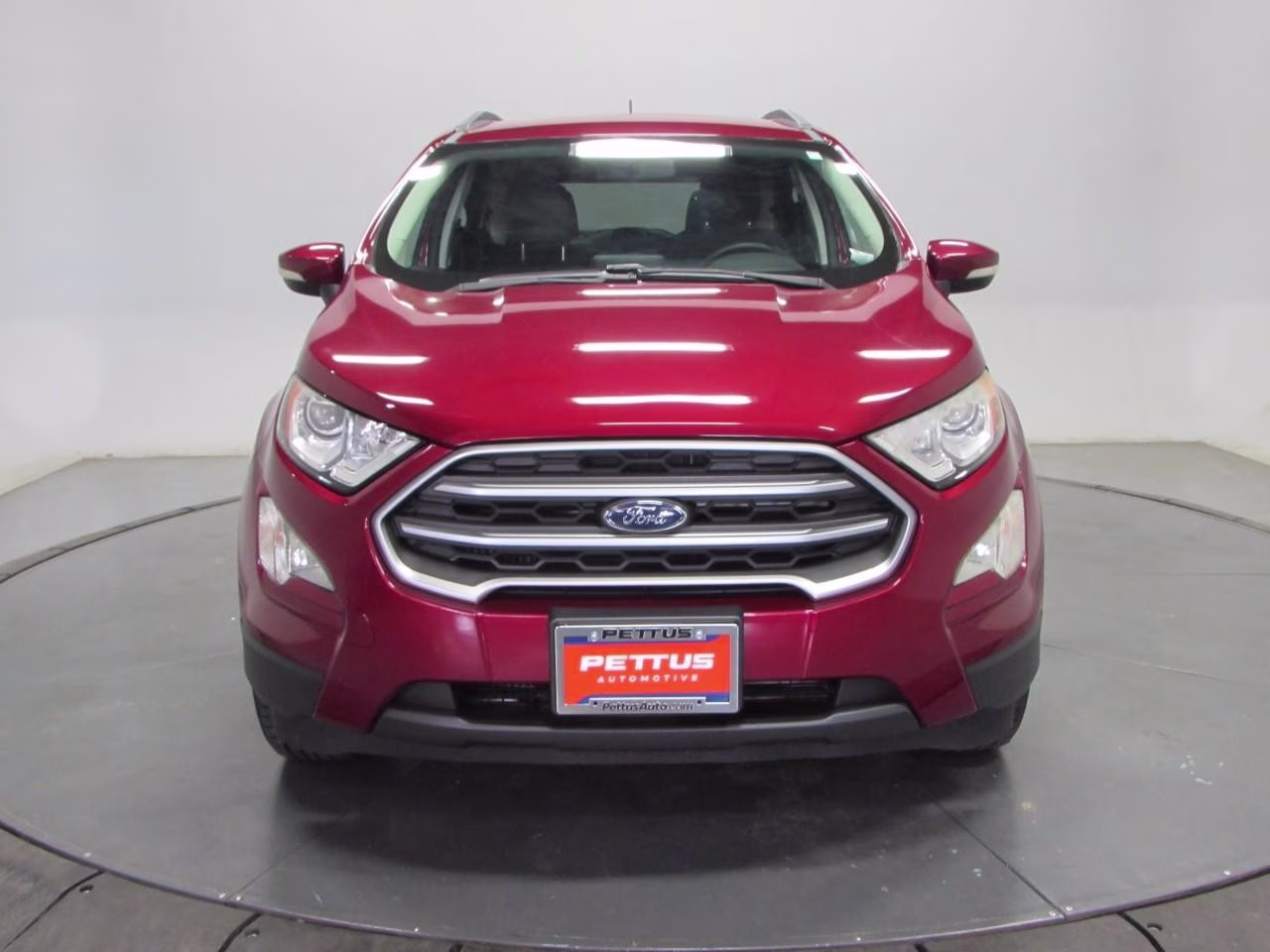 2020 Ruby Red Metallic Tinted Clearcoat Ford EcoSport SE FWD SUV