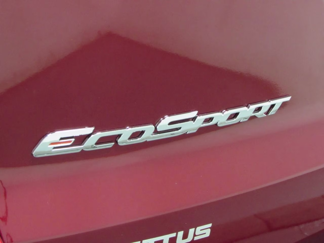 2020 Ruby Red Metallic Tinted Clearcoat Ford EcoSport SE FWD SUV