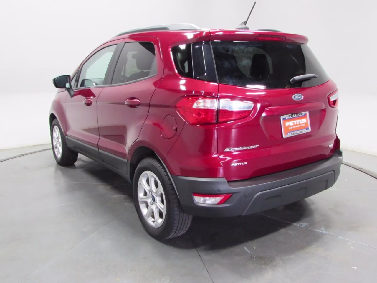 2020 Ruby Red Metallic Tinted Clearcoat Ford EcoSport SE FWD SUV