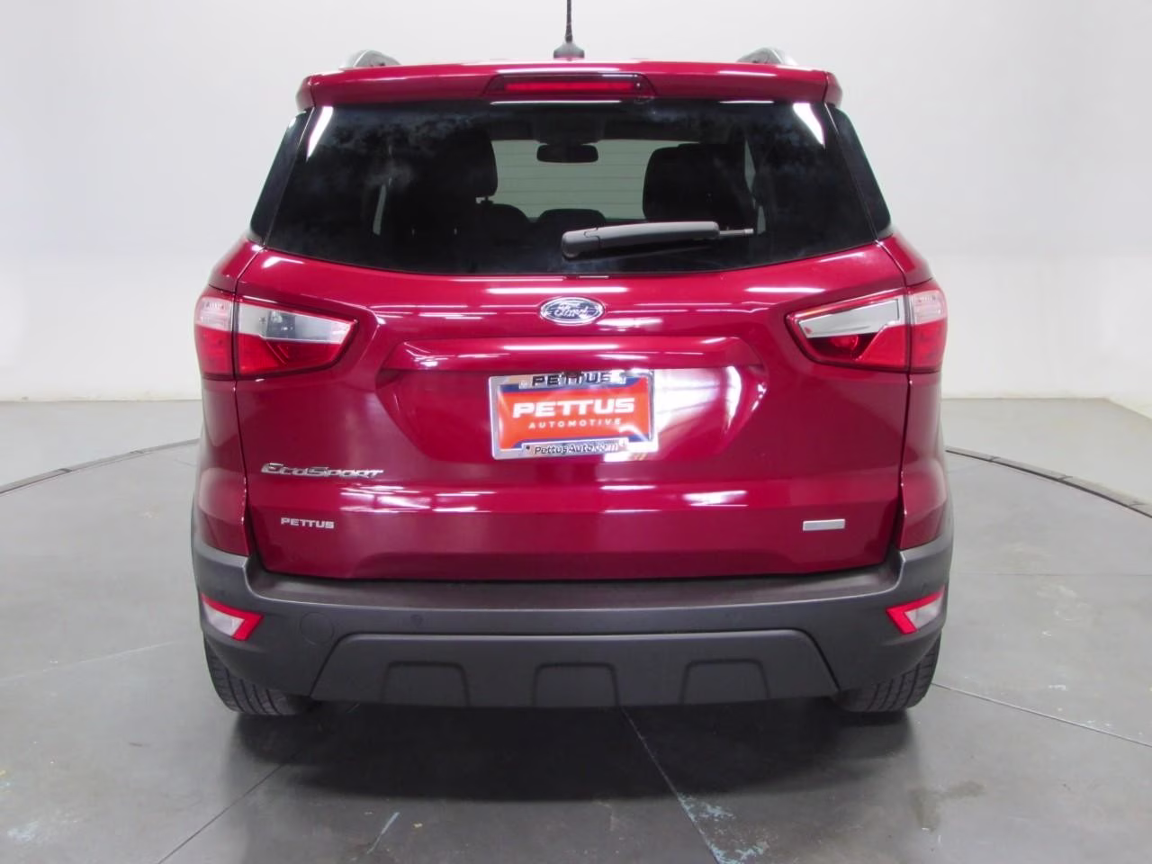 2020 Ruby Red Metallic Tinted Clearcoat Ford EcoSport SE FWD SUV