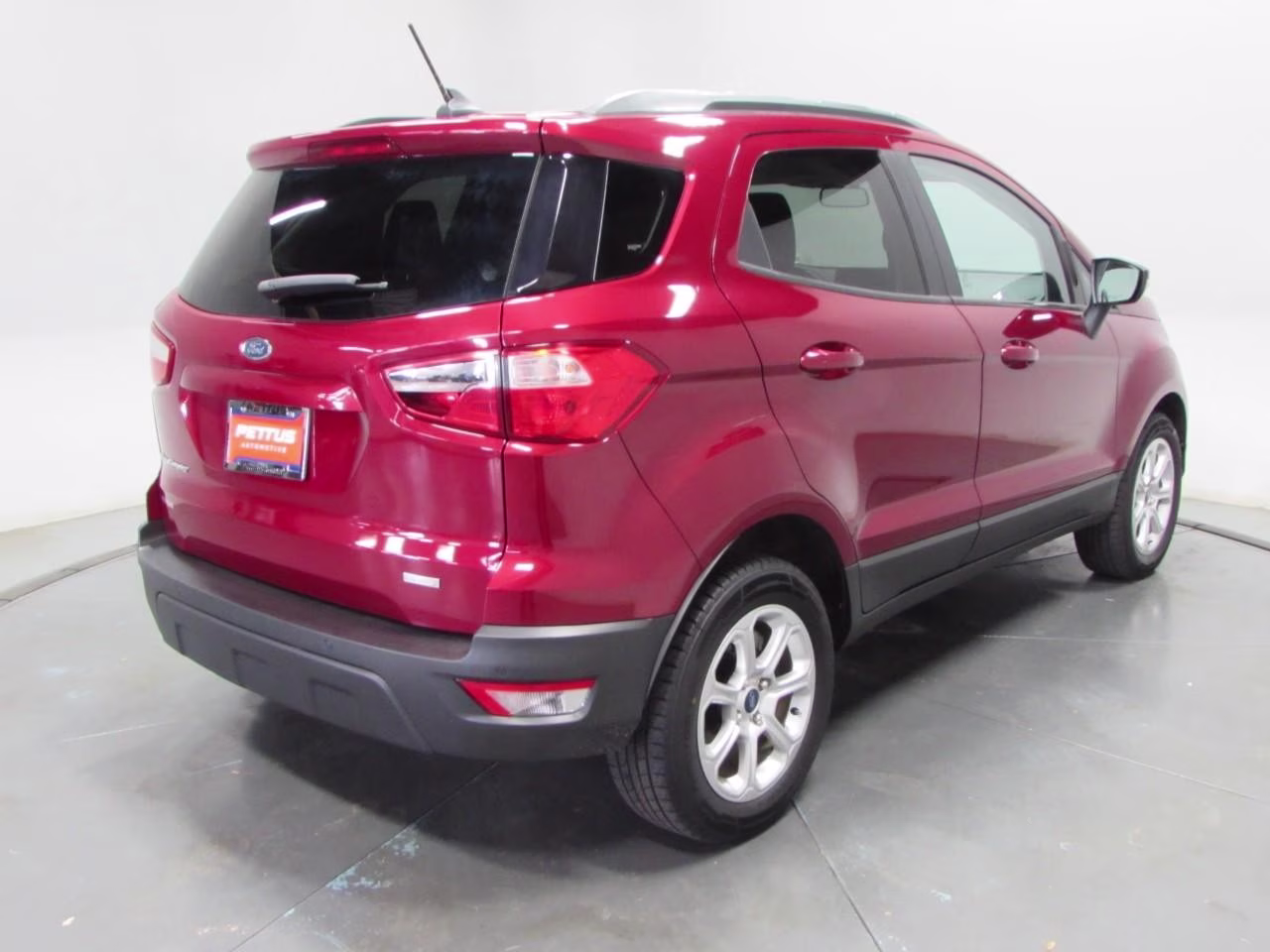 2020 Ruby Red Metallic Tinted Clearcoat Ford EcoSport SE FWD SUV