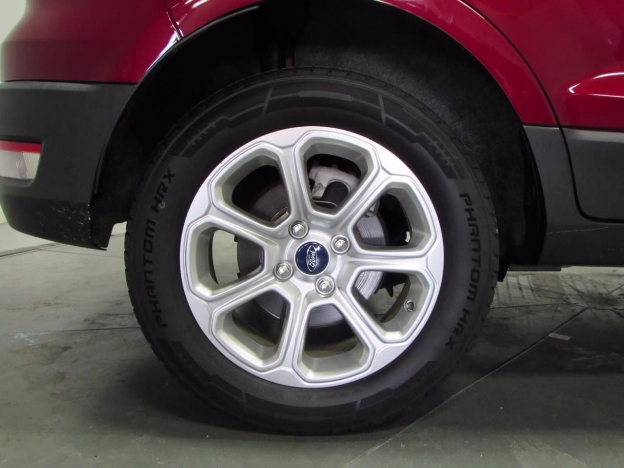 2020 Ruby Red Metallic Tinted Clearcoat Ford EcoSport SE FWD SUV