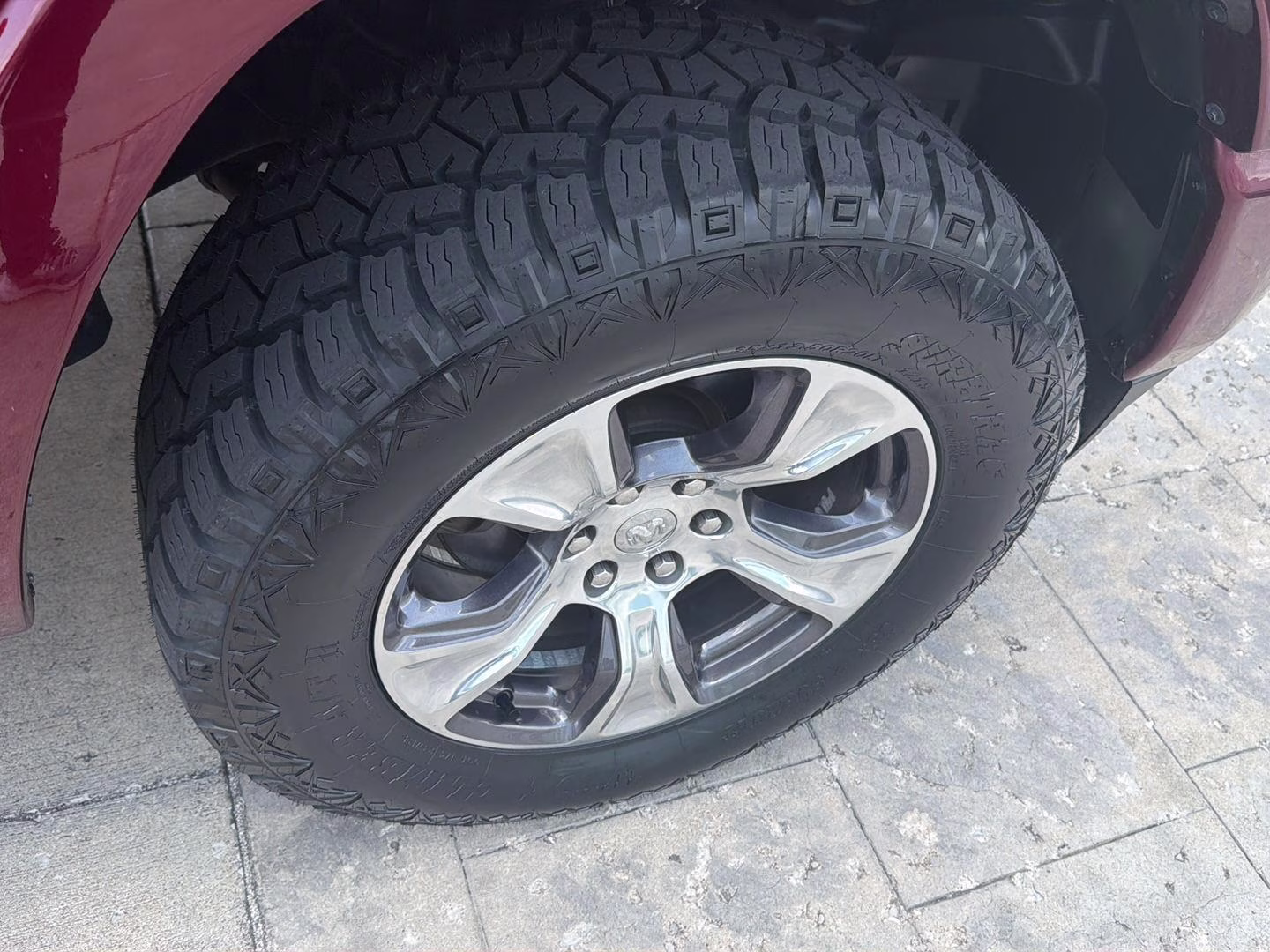 2022 Delmonico Red Pearlcoat Ram 1500 Laramie 4X4 Truck