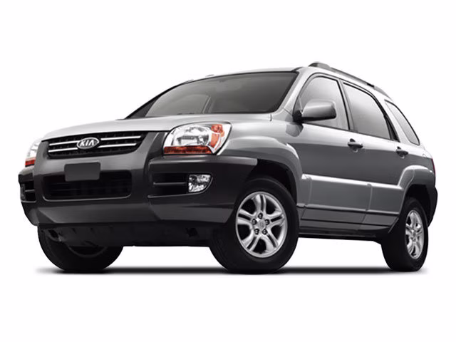 2008 White Kia Sportage LX FWD SUV