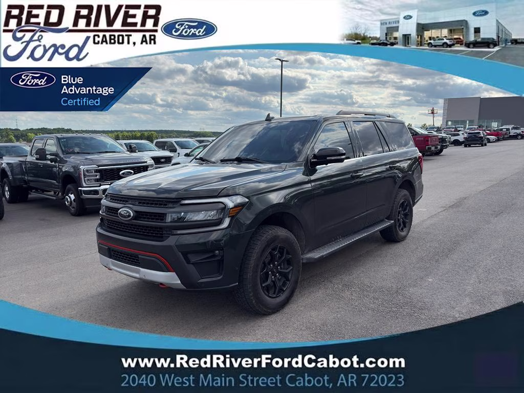 2022 Forged Green Metallic Ford Expedition Timberline 4X4 SUV