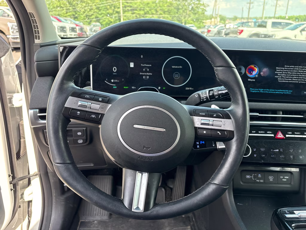 2025 Creamy White Pearl Hyundai Tucson Hybrid Limited AWD SUV