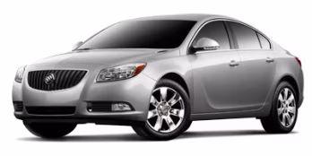2012 Carbon Black Metallic Buick Regal Premium III FWD Sedan