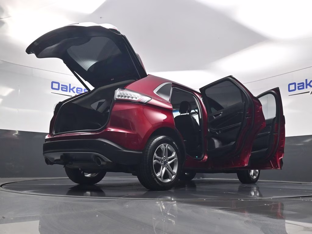 2017 Ruby Red Metallic Ford Edge Titanium FWD SUV