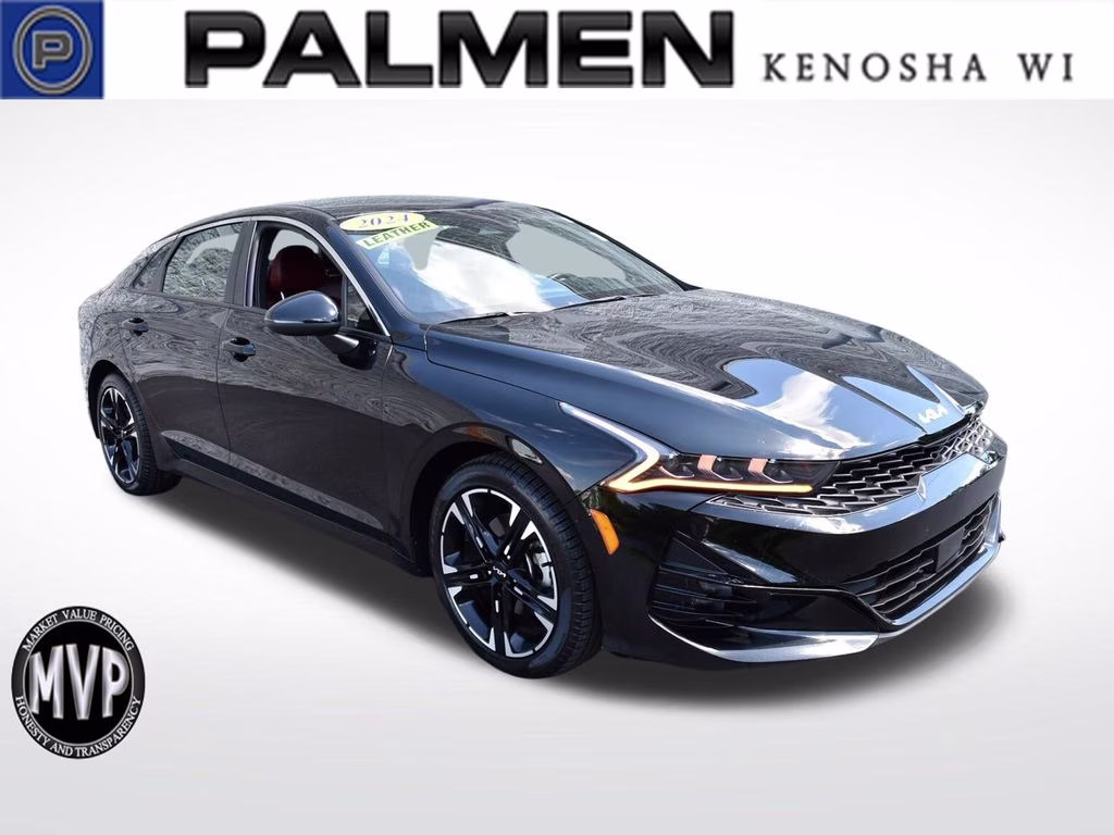 2024 Ebony Black Kia K5 GT-Line AWD Sedan