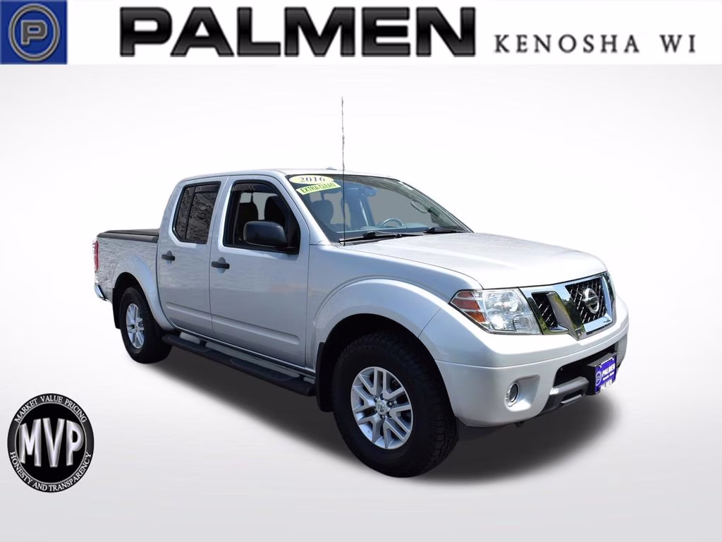 2016 Brilliant Silver Nissan Frontier SV 4X4 Truck