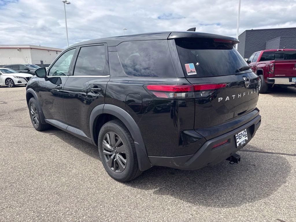 2023 Super Black Nissan Pathfinder S 4X4 SUV