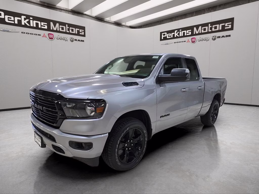 2021 Billet Silver Metallic Clearcoat Ram 1500 Big Horn/Lone Star 4X4 Truck