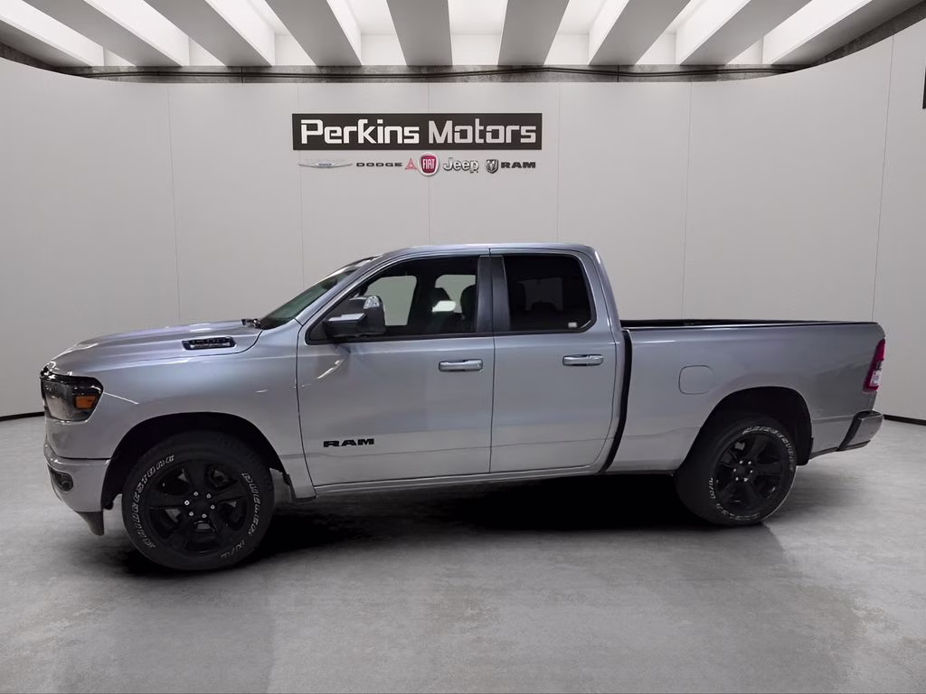 2021 Billet Silver Metallic Clearcoat Ram 1500 Big Horn/Lone Star 4X4 Truck