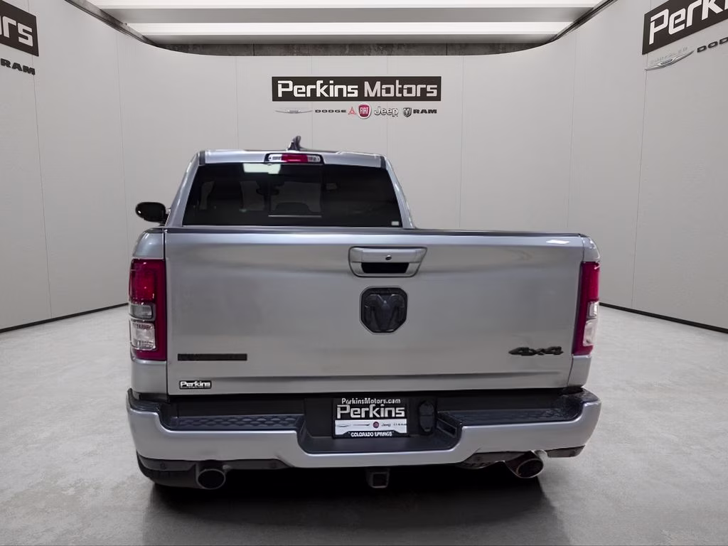 2021 Billet Silver Metallic Clearcoat Ram 1500 Big Horn/Lone Star 4X4 Truck