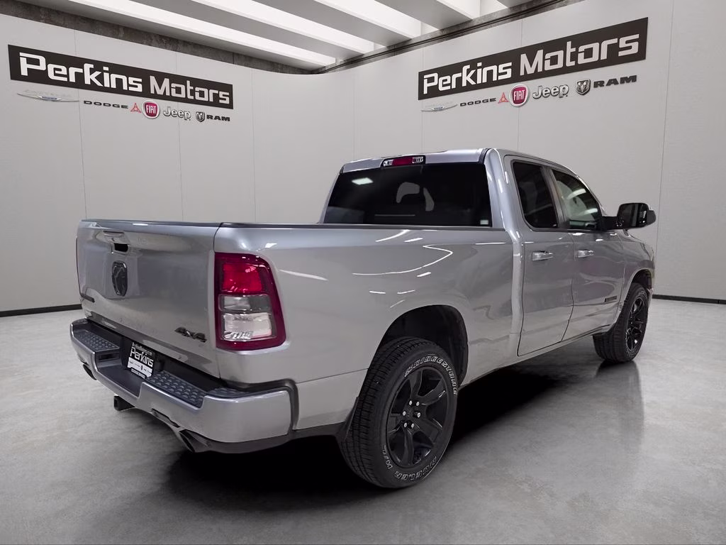 2021 Billet Silver Metallic Clearcoat Ram 1500 Big Horn/Lone Star 4X4 Truck