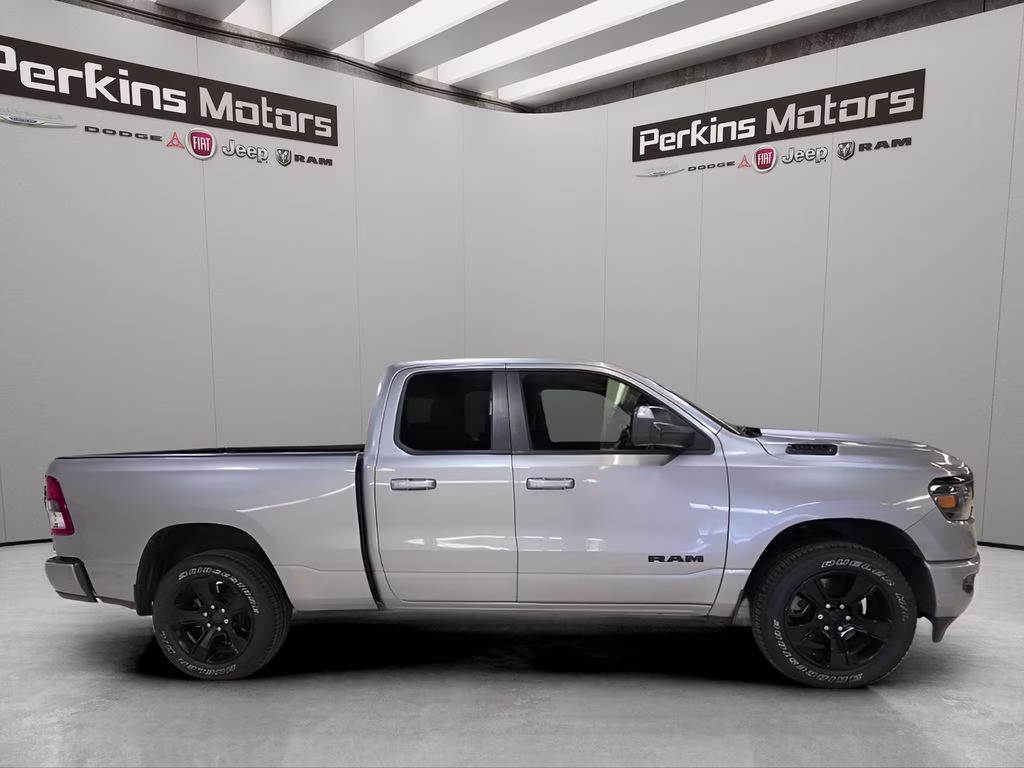 2021 Billet Silver Metallic Clearcoat Ram 1500 Big Horn/Lone Star 4X4 Truck