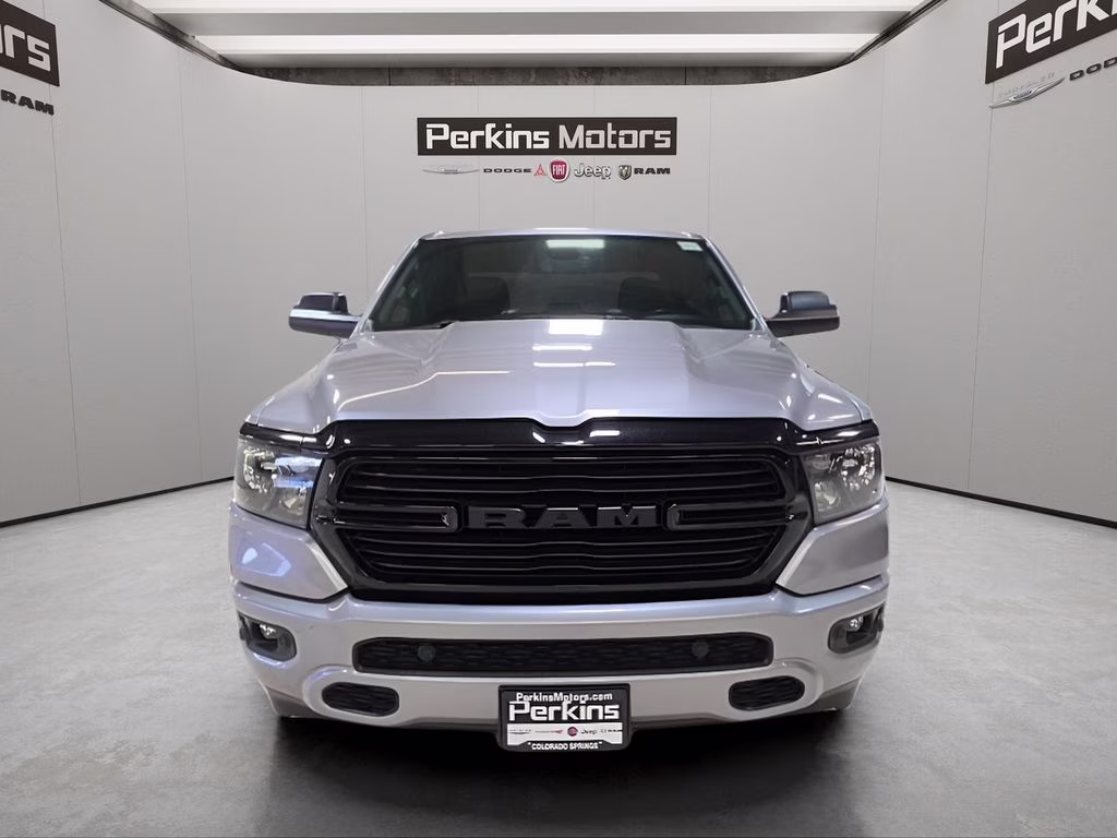 2021 Billet Silver Metallic Clearcoat Ram 1500 Big Horn/Lone Star 4X4 Truck