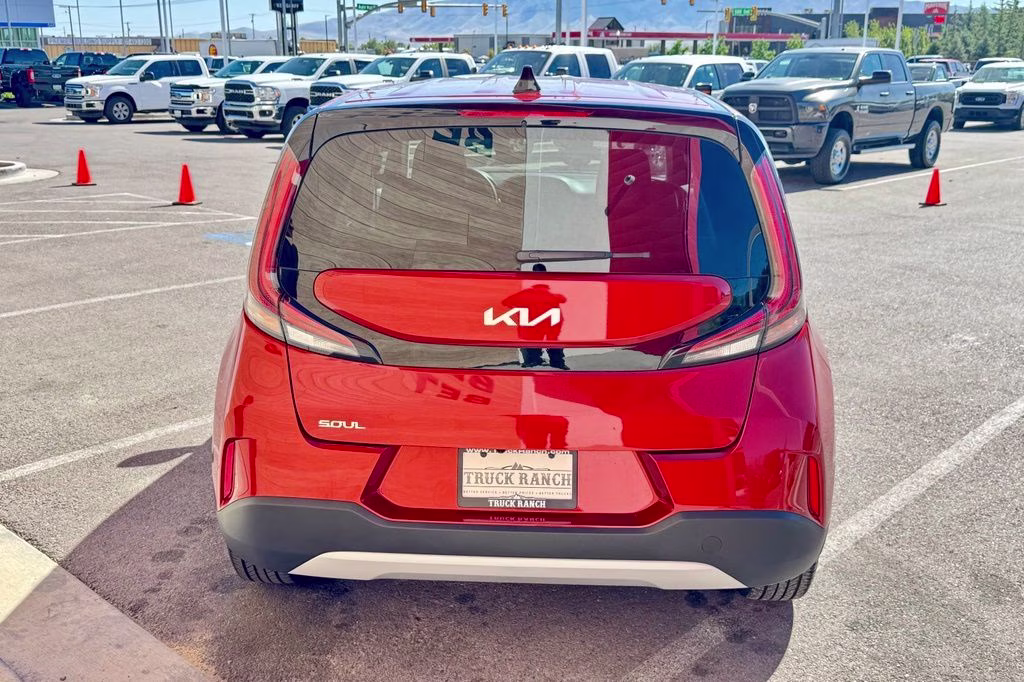 2023 Mars Orange Kia Soul LX FWD Hatchback