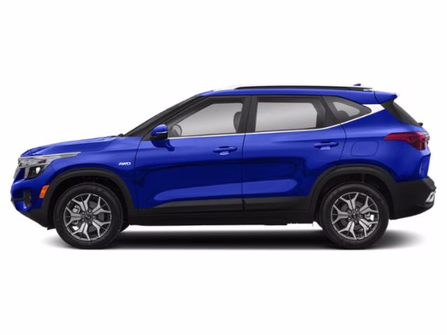 2021 Neptune Blue Kia Seltos S FWD SUV