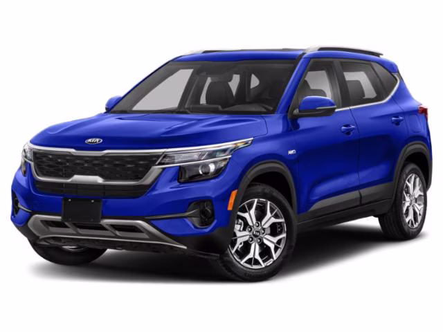 2021 Neptune Blue Kia Seltos S FWD SUV