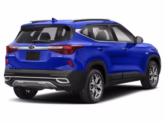 2021 Neptune Blue Kia Seltos S FWD SUV