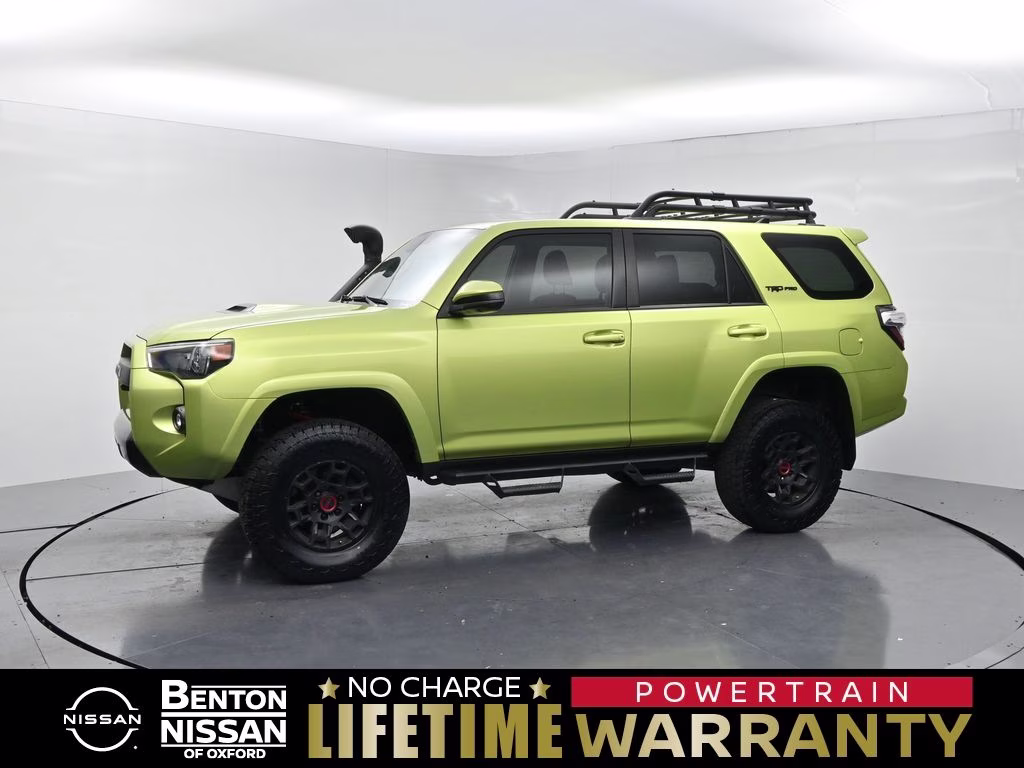 2022 Lime Toyota 4Runner TRD Pro 4X4 SUV
