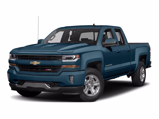 2017 Deep Ocean Blue Metallic Chevrolet Silverado 1500 LT 4X4 Truck