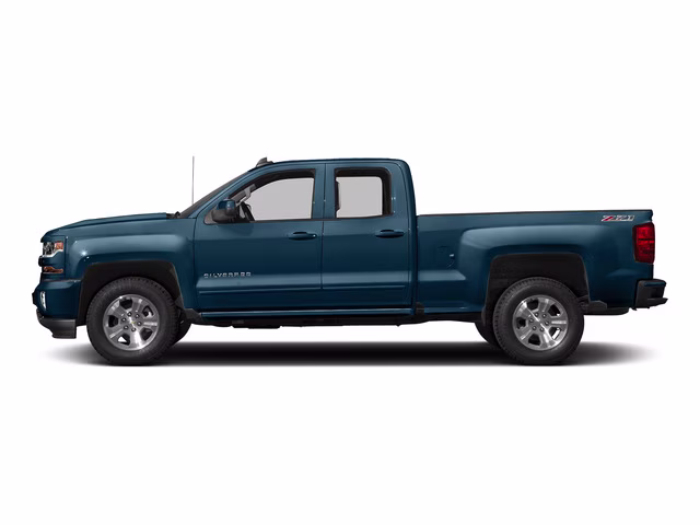 2017 Deep Ocean Blue Metallic Chevrolet Silverado 1500 LT 4X4 Truck