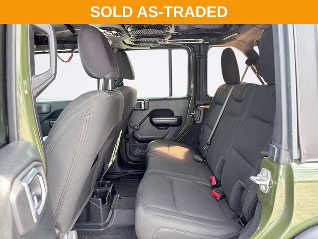 2020 Green Clearcoat Jeep Wrangler Unlimited Sport 4X4 SUV
