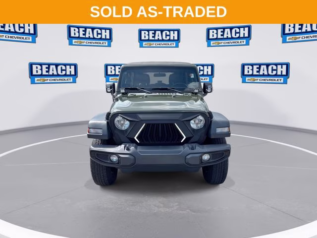 2020 Green Clearcoat Jeep Wrangler Unlimited Sport 4X4 SUV