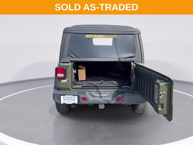 2020 Green Clearcoat Jeep Wrangler Unlimited Sport 4X4 SUV